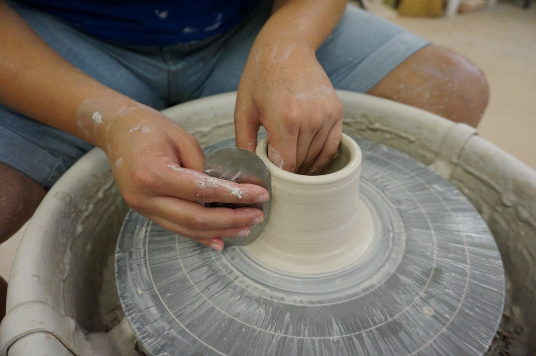 Ceramic Beginning Throwing Classes - Cobalt & Clay